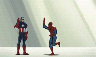 Spiderman Films en series Gifs sparen mij 