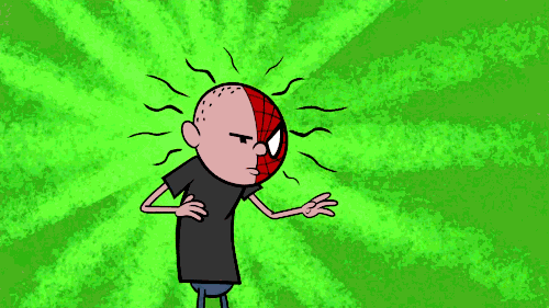 Spiderman Films en series Gifs Filmsterren Andrew Garfield Emma stone snl de Amazing Spiderman 2 q1 