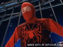 Spiderman GIF. Spiderman Films en series Gifs Geanimeerde Zaag Bot 