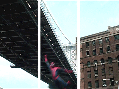 Spiderman Films en series Gifs Filmsterren Andrew Garfield Emma stone snl de Amazing Spiderman 2 q1 