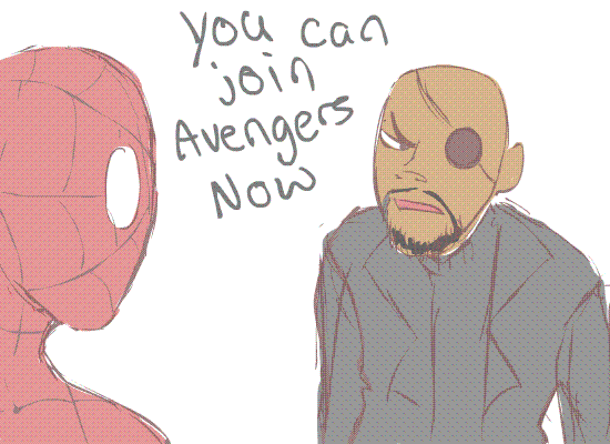 Spiderman Films en series Gifs intro eren en Stimpy soug 