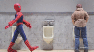 Spiderman GIF. Spiderman Water Films en series Gifs Cartoons en comics Web 