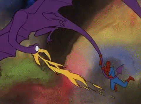 Dansen Spiderman Films en series Gifs 