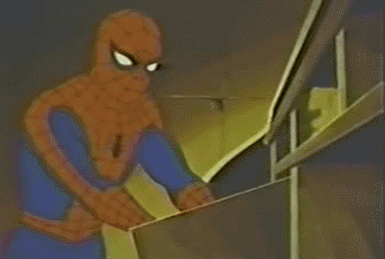 Spiderman Films en series Gifs footage 