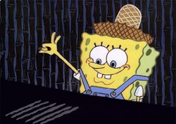 Spongebob GIF. Spongebob Films en series Gifs Geanimeerde Verwonderd Paus Surised patrick Surised Paus franciscus 