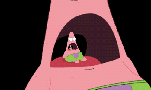 Spongebob Films en series Patrick Gifs mislukken 