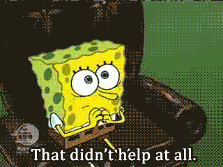 Spongebob Films en series Gifs reactiongifs MRW cartoons en comics paal airbags 