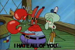 Spongebob GIF. Spongebob Films en series Gifs Onhandig Leven Spongebob squarepants Octo Schoolleven Relatable spongebob 