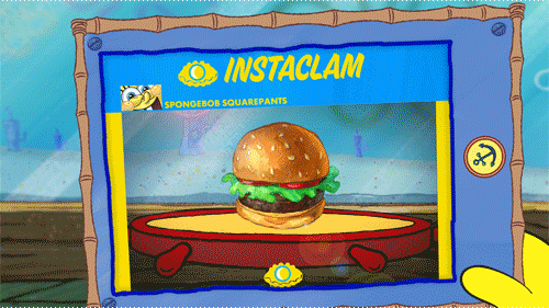 Spongebob Films en series Lol Gifs SpongeBob SquarePants patrick de ster lachen in de klas 