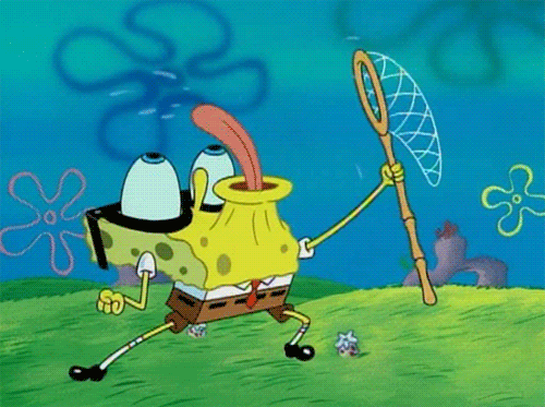 Spongebob Films en series Tv Patrick Gifs relatable 