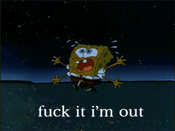 Spongebob Bang Films en series Gifs reactie SpongeBob SquarePants freaking out stuff ive gemaakt 