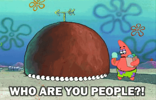 Spongebob Films en series Gifs dickbutt het kon niet worden geholpen 