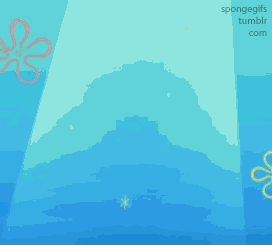 Spongebob GIF. Spongebob Films en series Gifs Persoonlijk Tekst bericht Binnenshuis is veel leuker 
