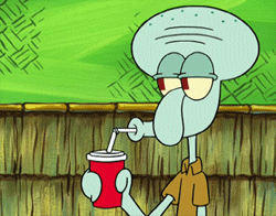 Spongebob GIF. Spongebob Films en series Tv Gezicht Patrick Zwart Gifs Verdrietig Zwart en wit 