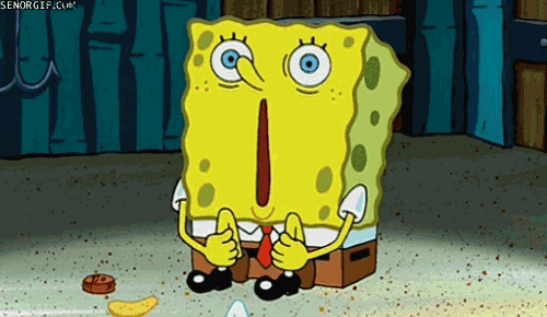 Cartoons Spongebob Films en series Gifs animatie angst cartoons en comics hyper ventileren 