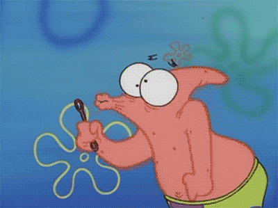 Spongebob Films en series Geel Vierkant Gifs toevallig tekst omgaan nickedoleon 