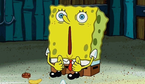 Spongebob Bang Films en series Tv Gifs surised patrick vloeiende spongebob square pants lava zoals 