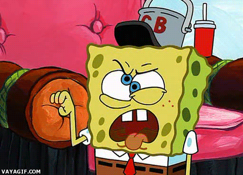 Huilen Spongebob Televisie Films en series Tv Gifs schreeuw tranen SpongeBob SquarePants bikini Botton 