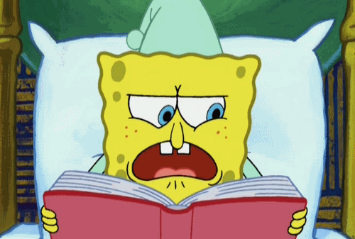 Spongebob Films en series Gifs lectuur spongebobsquarepants 