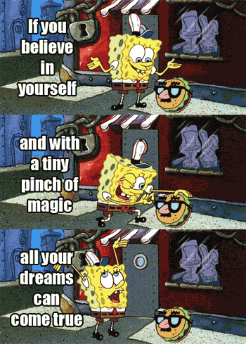 Cartoons Spongebob Films en series Gifs animatie angst cartoons en comics hyper ventileren 