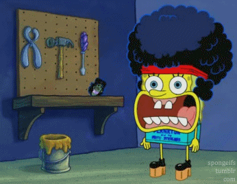 Spongebob Films en series Gifs persoonlijk tekst bericht binnenshuis is veel leuker 
