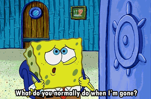 Spongebob Vis Films en series Memes Gifs leven triest maar waar futiliteit 