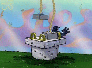 Spongebob GIF. Spongebob Films en series Gifs Dickbutt Het kon niet worden geholpen 