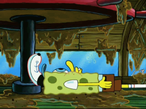 Spongebob Films en series Gifs reactie Octo 