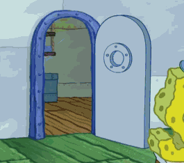 Spongebob GIF. Spongebob Films en series Gifs Spongebob squarepants Octo Patrick ster Octo tentakel Stevig vastpakken het 