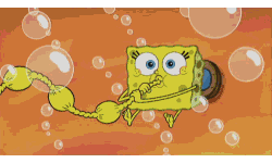 Spongebob GIF. Spongebob Films en series Gifs Reactie Ze zijn zo wit Niet racistisch maar 