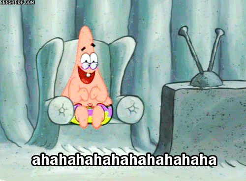 Spongebob Films en series Tv Patrick Gifs animatie cartoons en comics triest maar waar 
