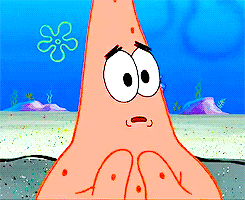 Spongebob GIF. Spongebob Films en series Patrick Roze Gifs Nieuw Geschokt patrick Treand Bang patrick 