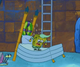 Spongebob GIF. Spongebob Ananas Films en series Winter Sneeuw Gifs Nickelodeon Spongebob squarepants Sneeuwt 