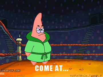 Spongebob Films en series Nick Patrick Gifs nickelodeon Octo augurk squarepants kidding 
