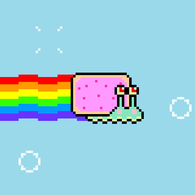 Spongebob Films en series Patrick Gifs onhandig Nyan Cat Octo patrick ster spongebob square pants 
