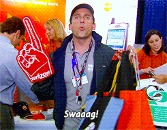 Steve Carell GIF. Gifs Filmsterren Steve carell Reactie Geschreeuw Nee Michael scott The office 