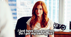Suits GIF. Films en series Gifs Suits Usa network 