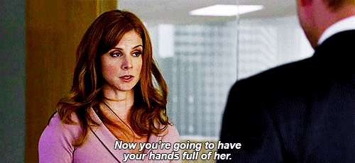 Films en series Gifs Suits donna paulsen 