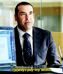 Suits GIF. Films en series Gifs Suits Donna paulsen 