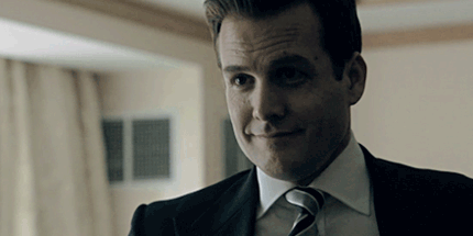 Films en series Gifs Suits reactie harvey specter suitsusa 
