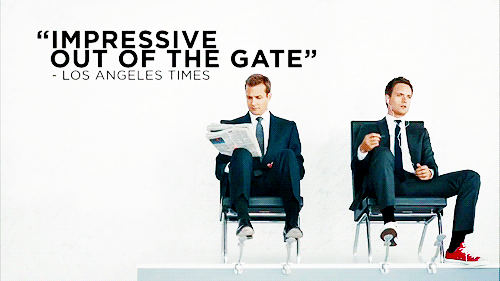 Films en series Gifs Suits past usa 