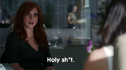 Films en series Gifs Suits donna paulsen sarah rafferty 
