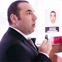 Suits GIF. Films en series Gifs Suits Usa network 