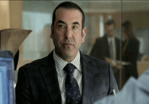 Suits GIF. Films en series Gifs Suits Usa network 