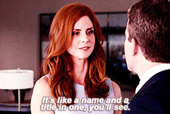 Suits GIF. Films en series Gifs Suits Usa network 