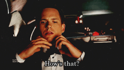 Films en series Gifs Suits mike ross past usa 