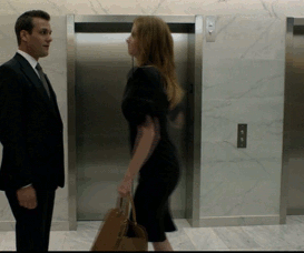 Suits GIF. Films en series Gifs Suits Harvey 