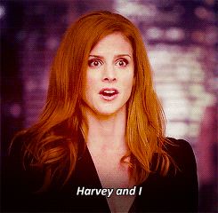 Suits GIF. Films en series Gifs Suits Sarah rafferty 