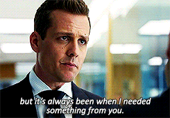 Suits GIF. Films en series Gifs Suits Louis litt Stront regenbogen 