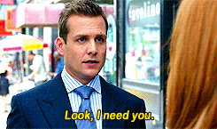 Suits GIF. Films en series Gifs Suits Usa network 